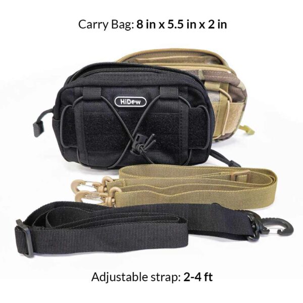 Tactical Carry Bag – size comparison